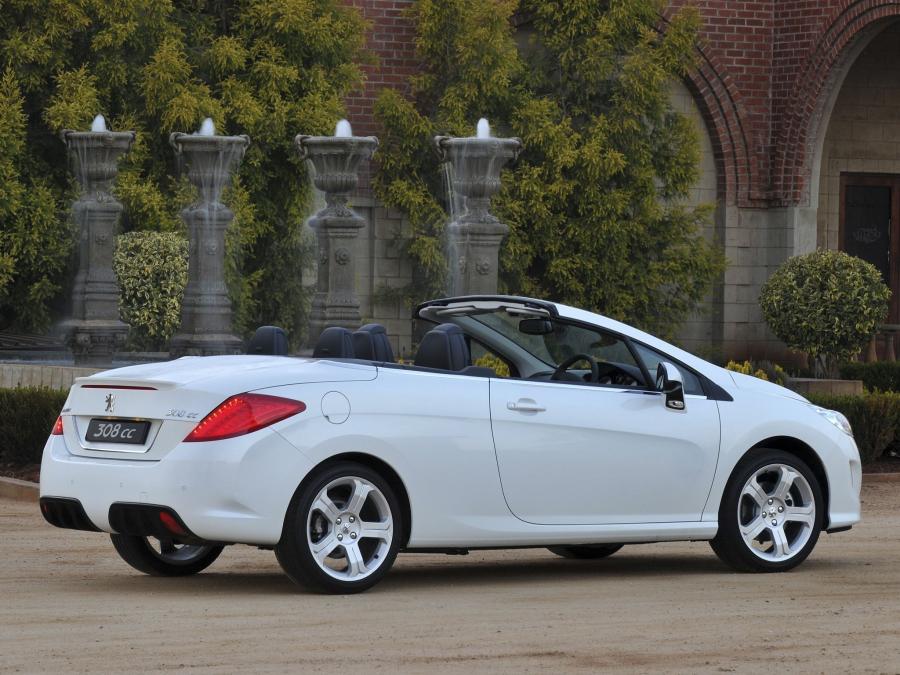  Peugeot 308 CC 2009 года  (ZA) (фото 19 из 30)